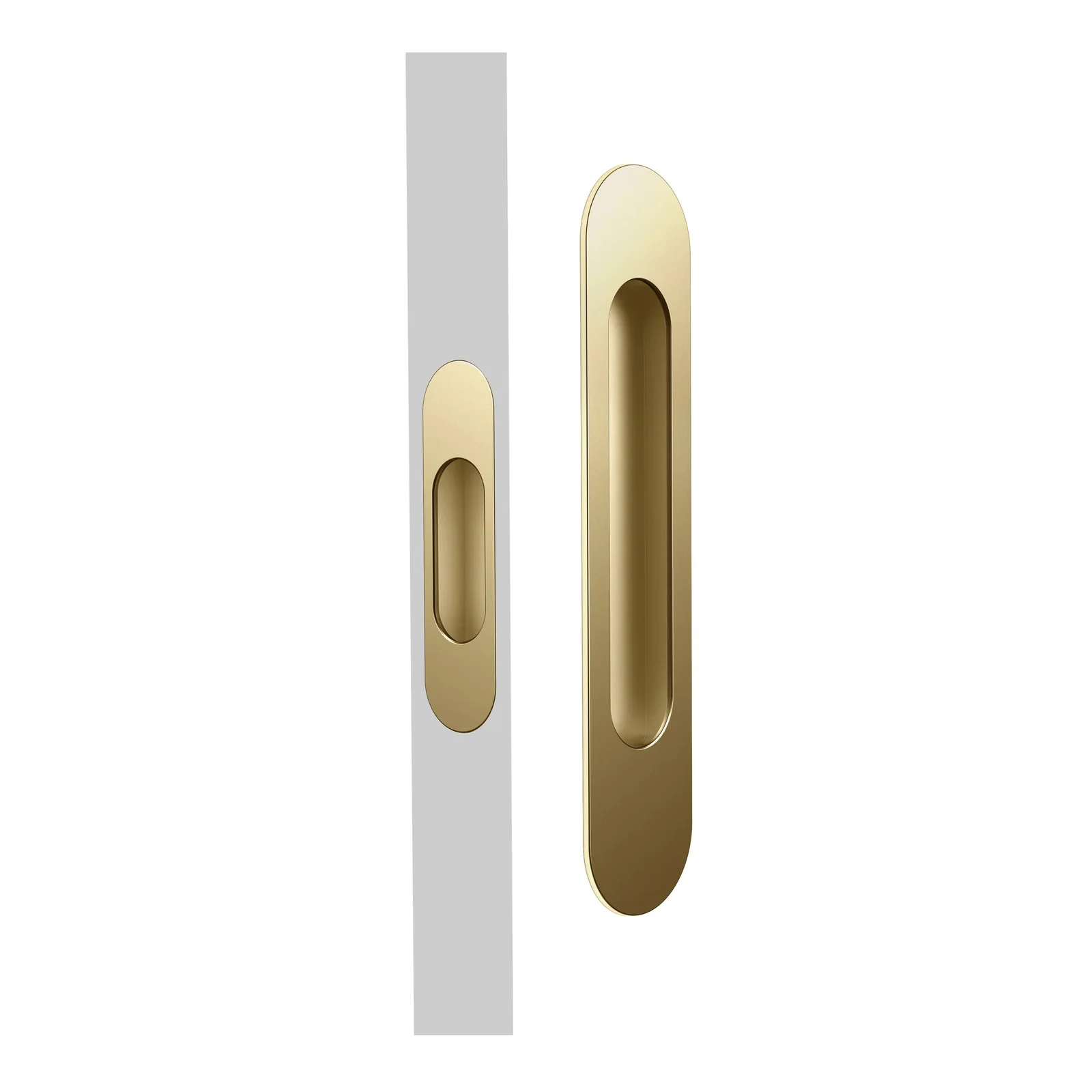 Mardeco Radius Edge M Series Flush Pull Passage Set - Available in Various Finishes - Image 7