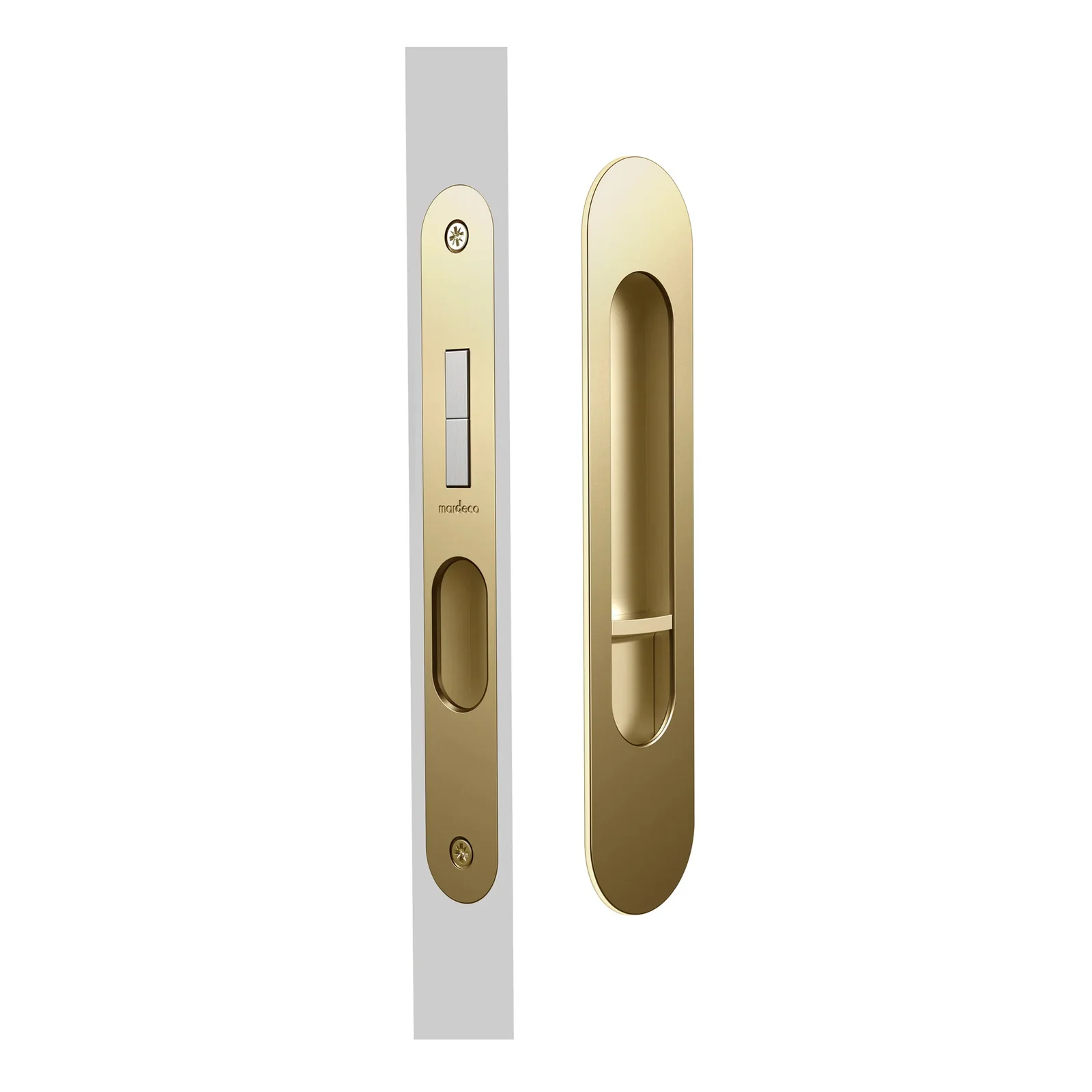 Mardeco Radius Edge M Series Flush Pull Privacy Set - Available in Various Finishes - Image 6