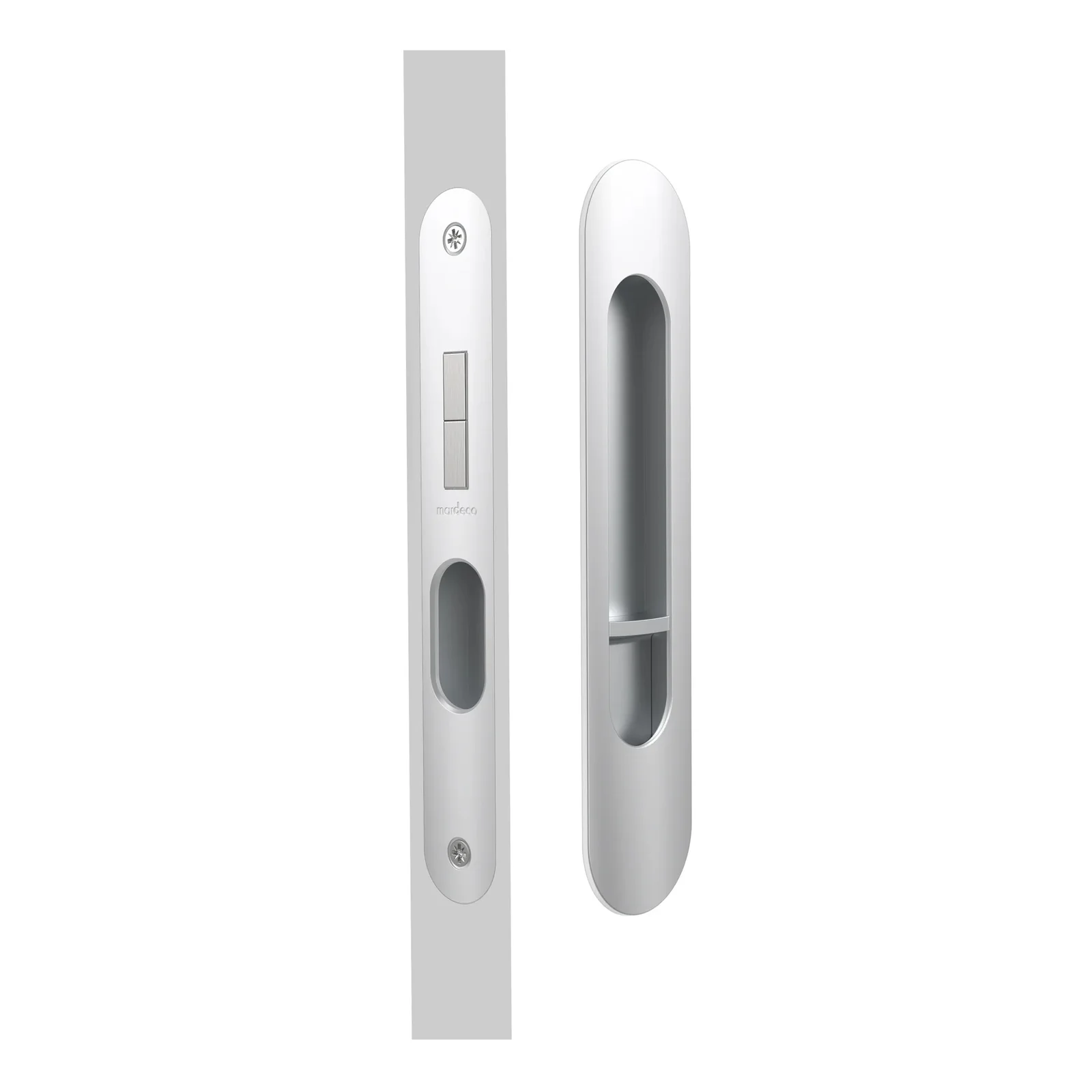 Mardeco Radius Edge M Series Flush Pull Privacy Set - Available in Various Finishes - Image 7
