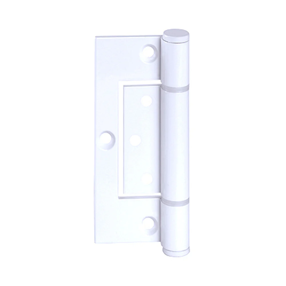 McCallum Aluminum Medium Duty Interfold Hinge Offset Round Knuckle 100mm - Image 5