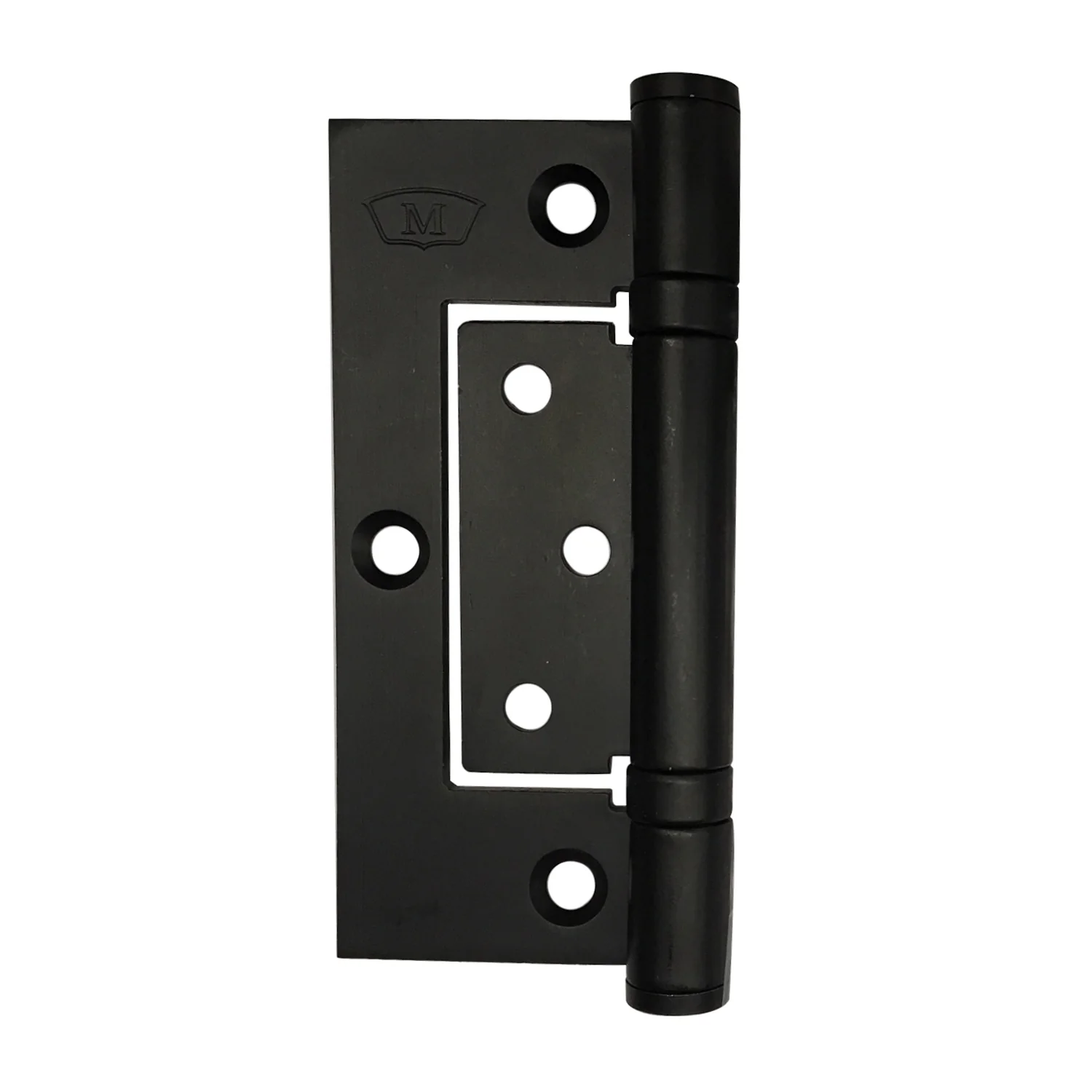 McCallum Medium Duty Interfold Hinge Offset Knuckle 100x35mm Eco Black S261BLK