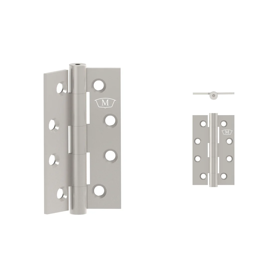 McCallum Stainless Steel Butt Hinge Loose Pin Stainless Steel 100x60mm S211