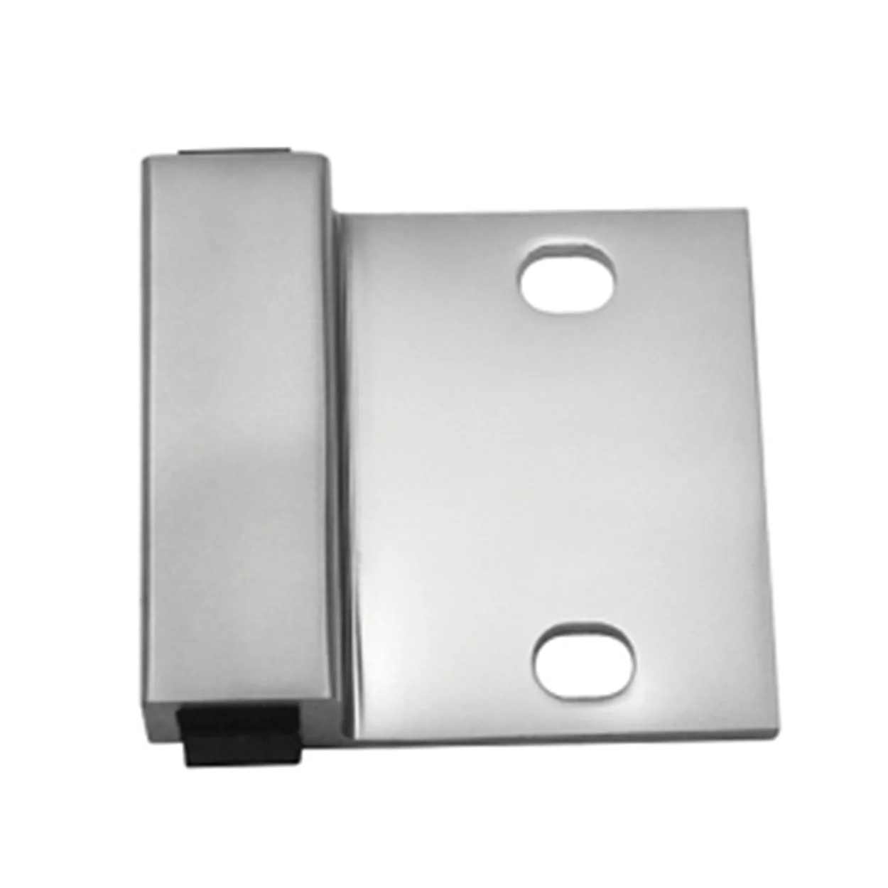 Metlam 107 Door Bumper Bolt Through Fixings Satin Chrome Plate 107_BUMP_PKS