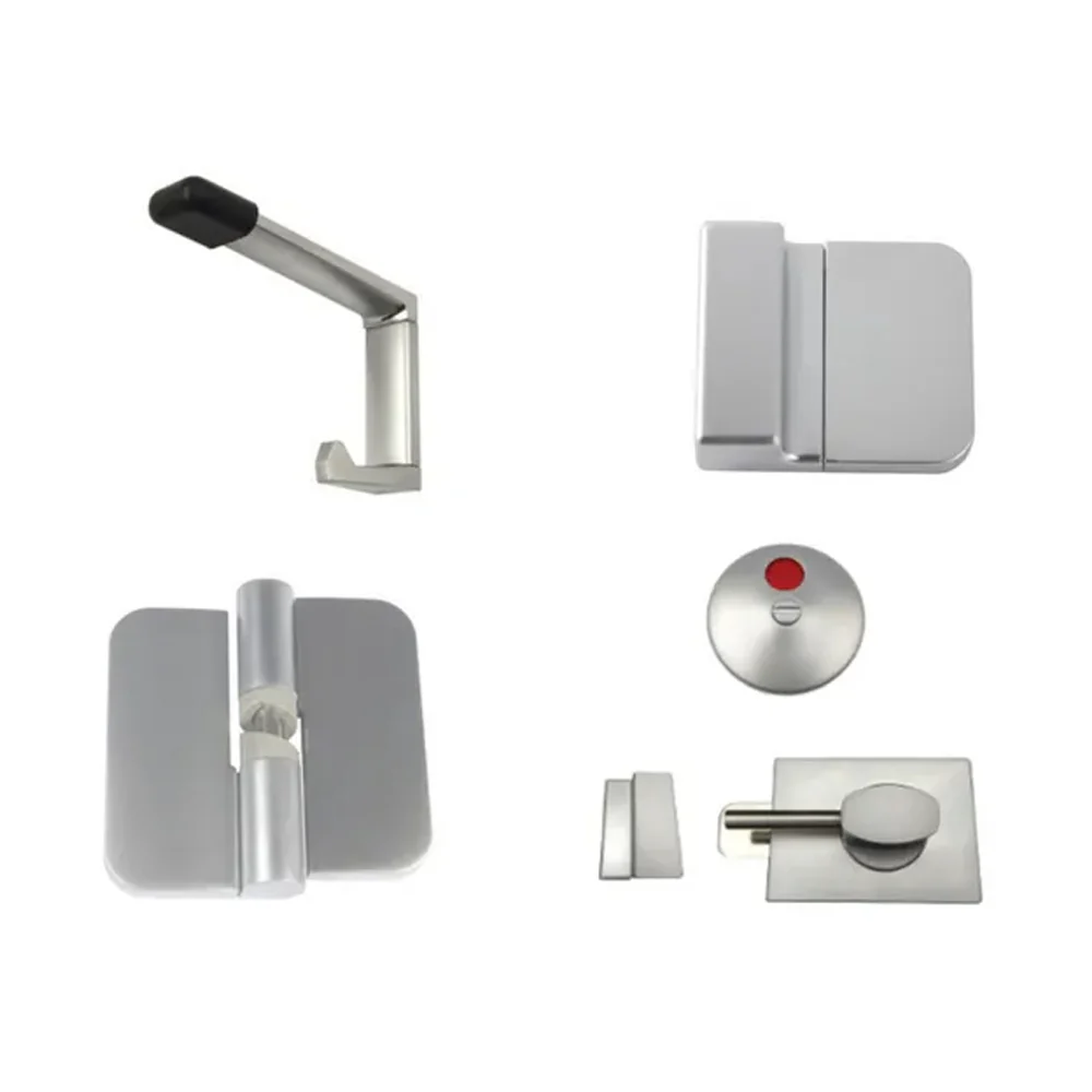 Metlam Essential Toilet Partition Hardware Kit Concealed Fix - Image 5