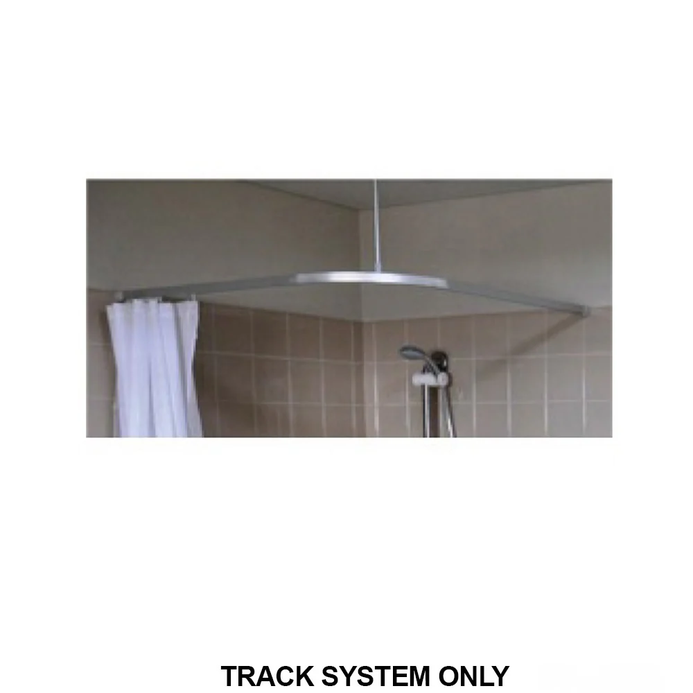 Metlam L Bend Shower Curtain Track System - Available in Various Sizes - Image 4