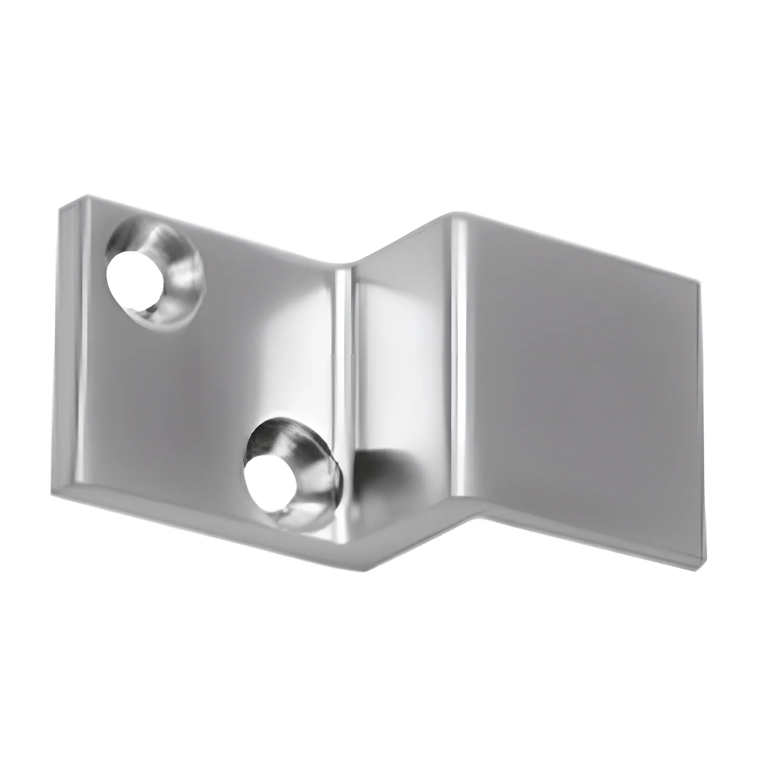 Metlam Lift Off Staple Satin Chrome - Available in Various Fixing and Sizes - Image 2