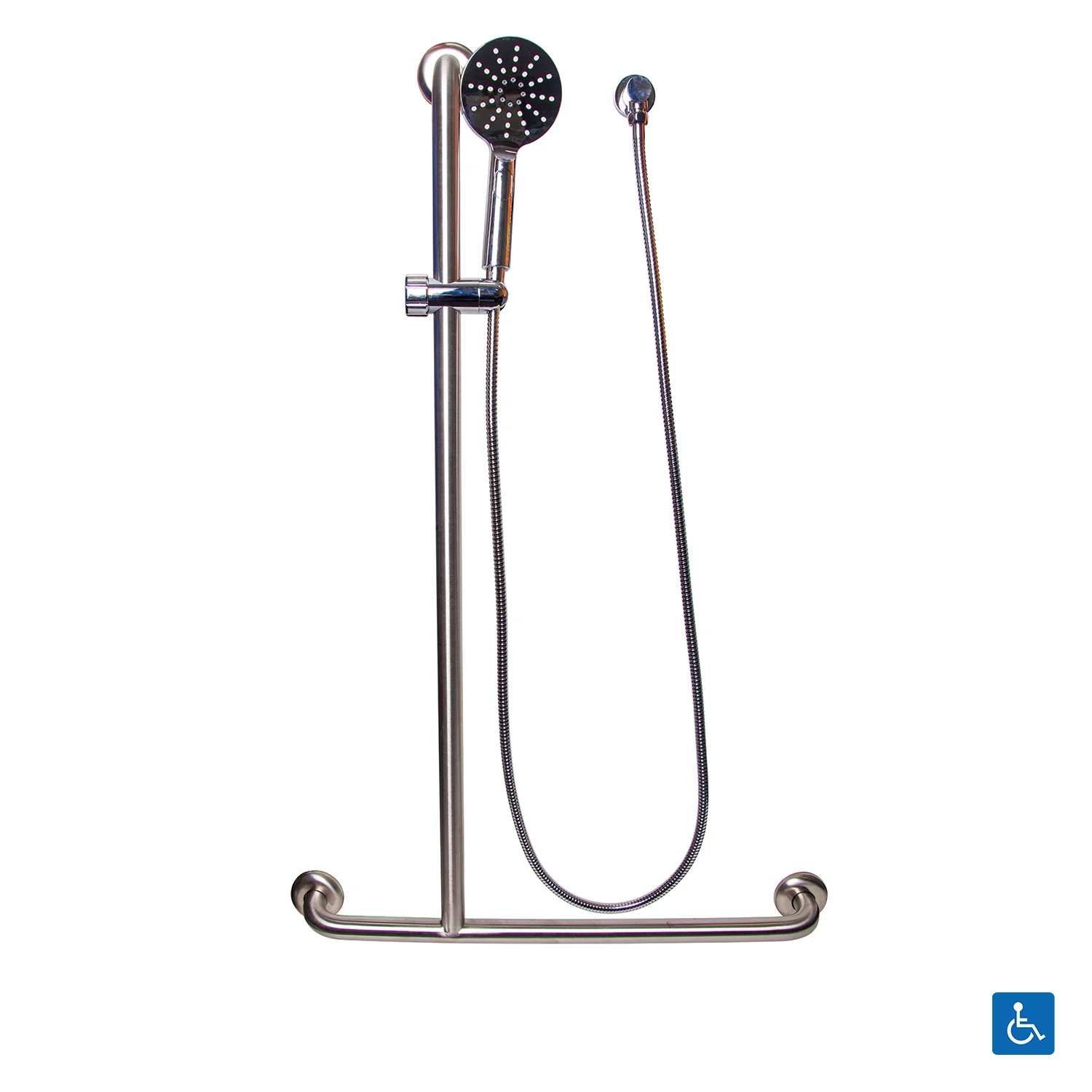 Metlam Offset Shower and Grab Rail Kit - Available in Various Finishes and Handing - Image 3