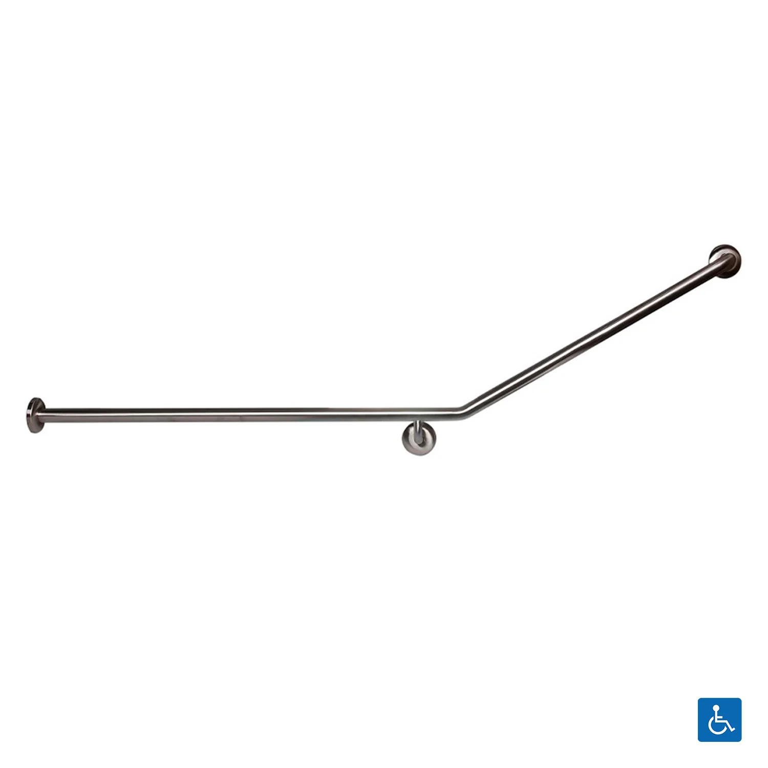 Metlam Rear/Side Wall Grab Rail 30degree - Available in Various Handing - Image 3