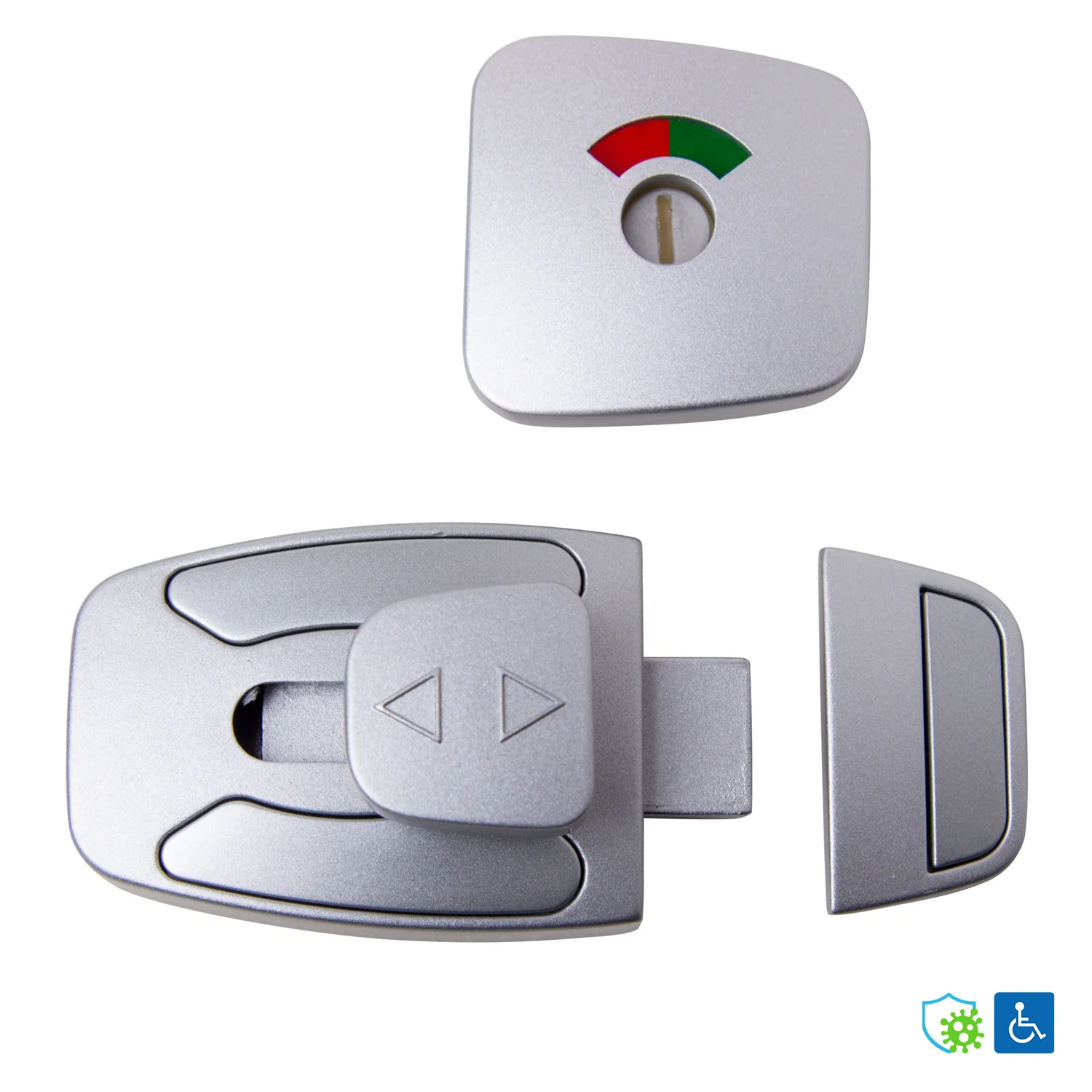 Metlam Sera Slide Lock and Emergency Release Indicator Set - Available in Various Finishes - Image 3