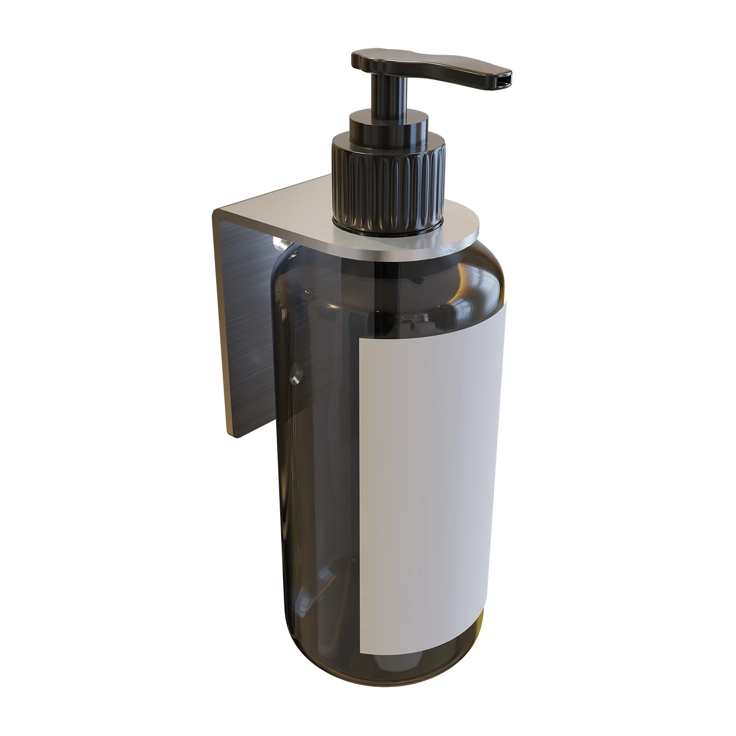 Metlam Single Soap Bottle Holder - Available in Designer Black and Satin Stainless Finish - Image 3
