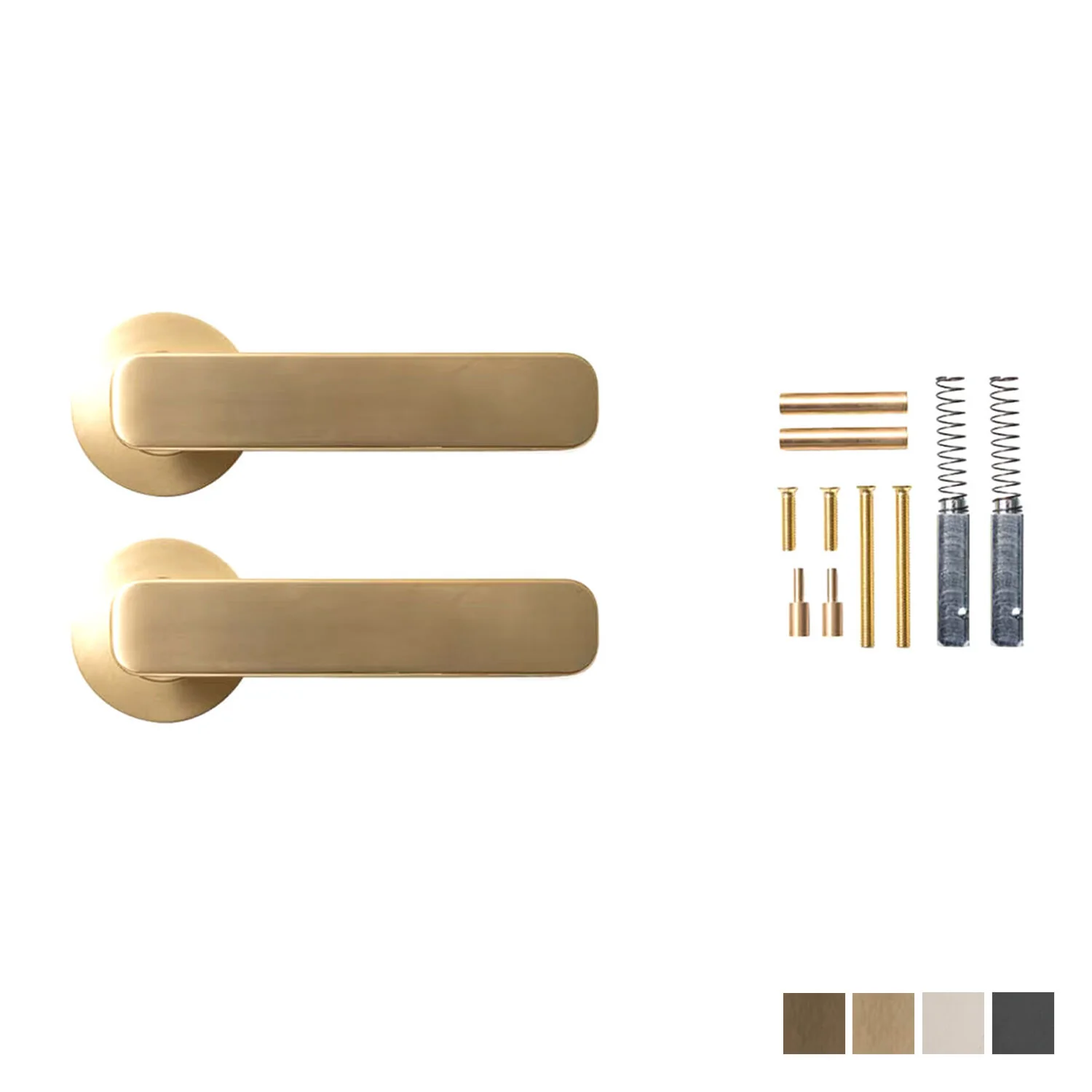 Momo Aspen Door Lever Handle Set Lever Only - Available in Various Finishes