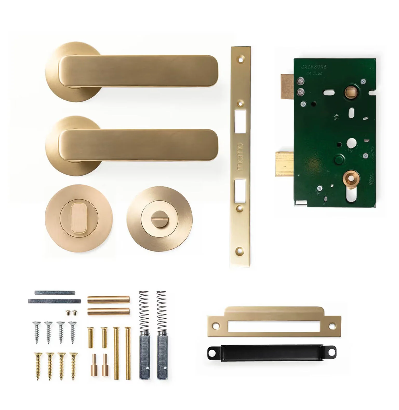 Momo Aspen Door Lever Mortice Lock Privacy Set - Available in Various Finishes - Image 4