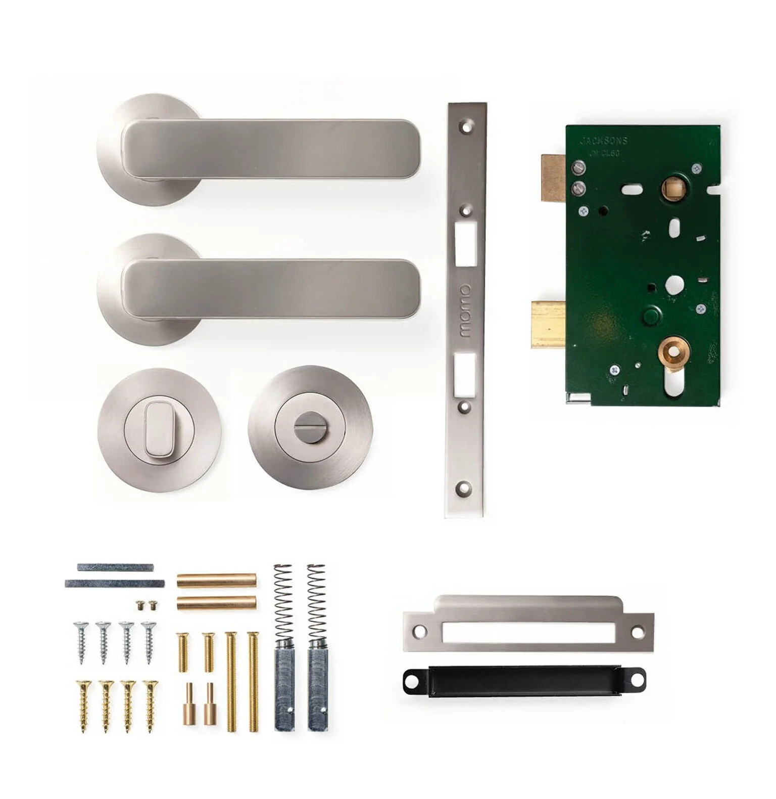 Momo Aspen Door Lever Mortice Lock Privacy Set - Available in Various Finishes - Image 6