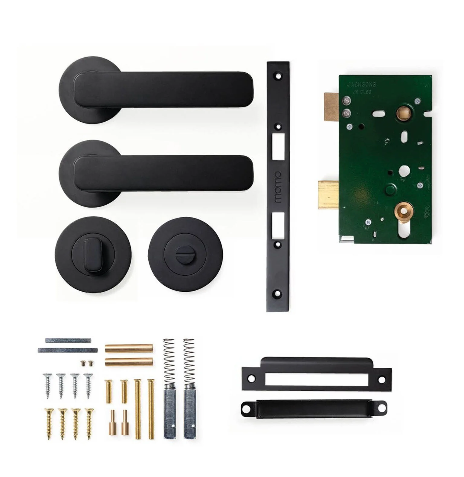 Momo Aspen Door Lever Mortice Lock Privacy Set - Available in Various Finishes - Image 7