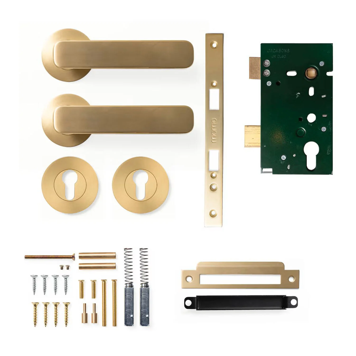 Momo Aspen Solid Brass Lever Entrance Set - Available in Various Finishes - Image 4