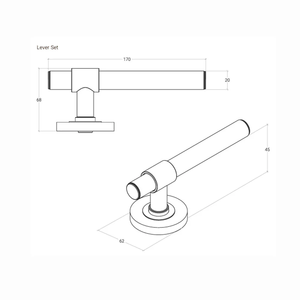Momo Belgravia Door Handle Lever Set - Available in Various Finishes - Image 8