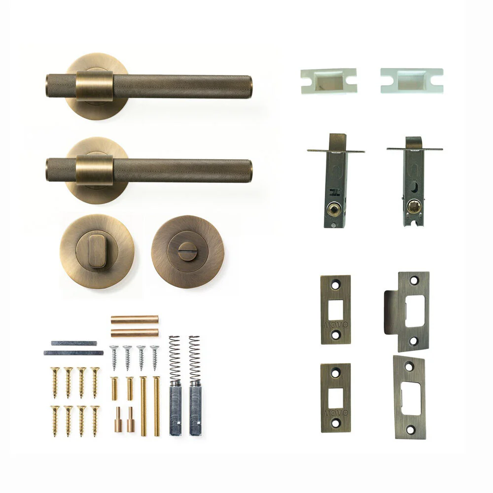 Momo Belgravia Door Handle Lever Tubular Latch Privacy Set - Available in Various Finishes - Image 4