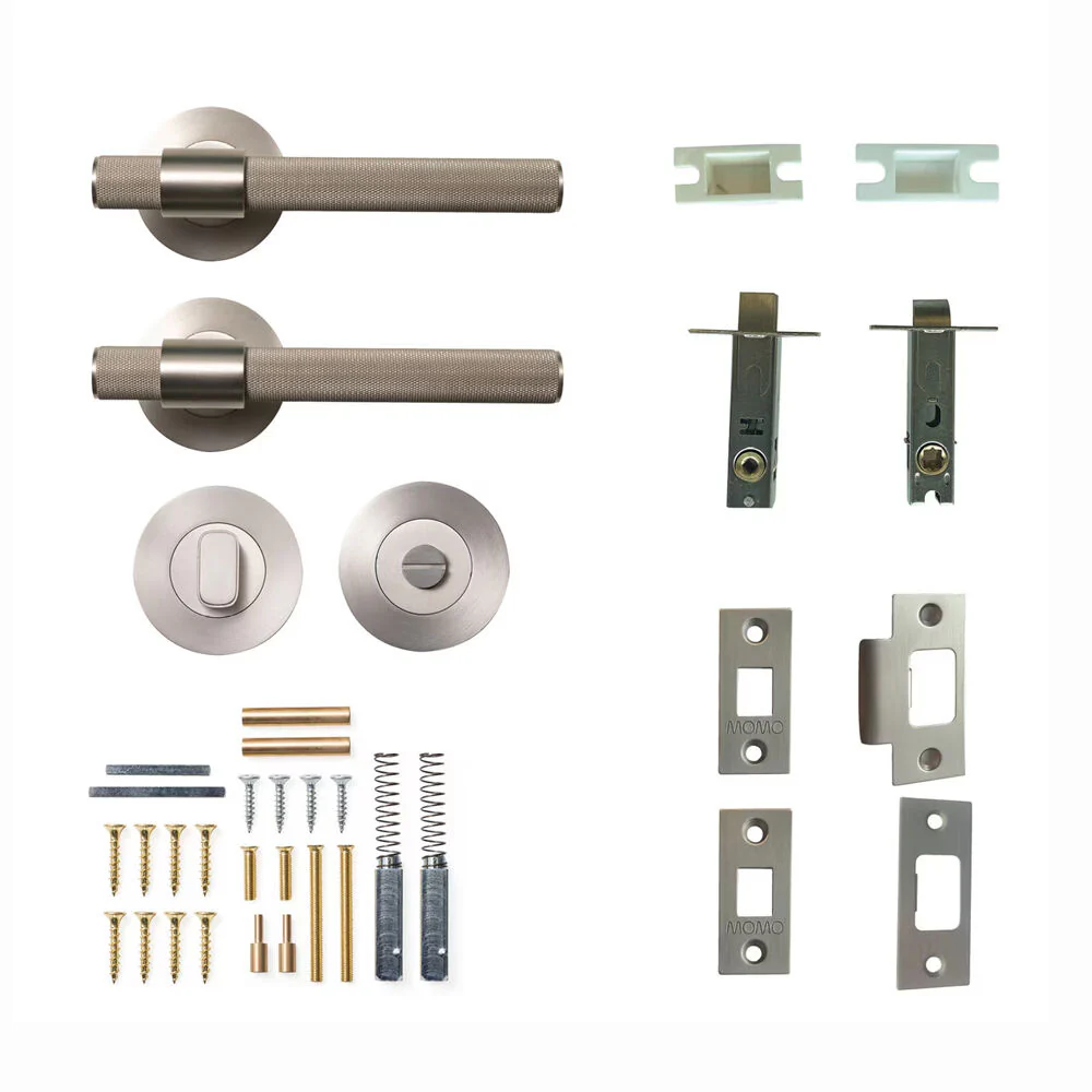 Momo Belgravia Door Handle Lever Tubular Latch Privacy Set - Available in Various Finishes - Image 5