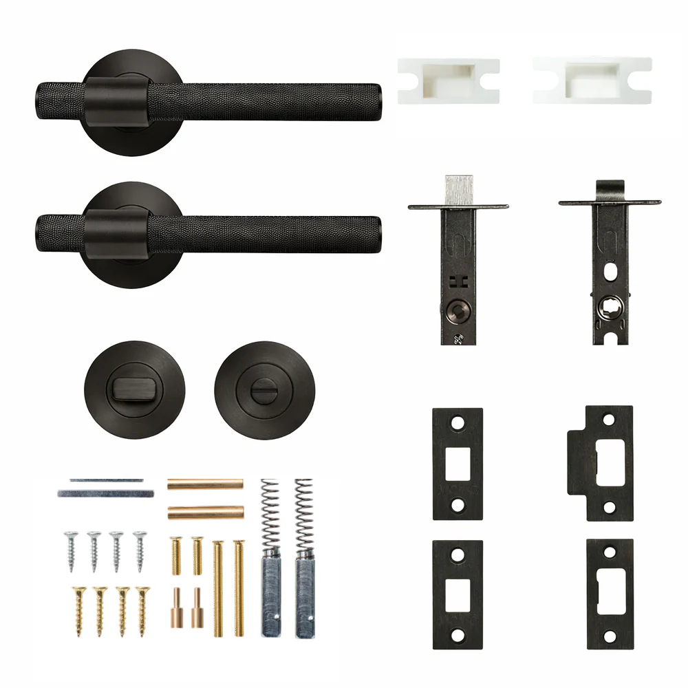 Momo Belgravia Door Handle Lever Tubular Latch Privacy Set - Available in Various Finishes - Image 7