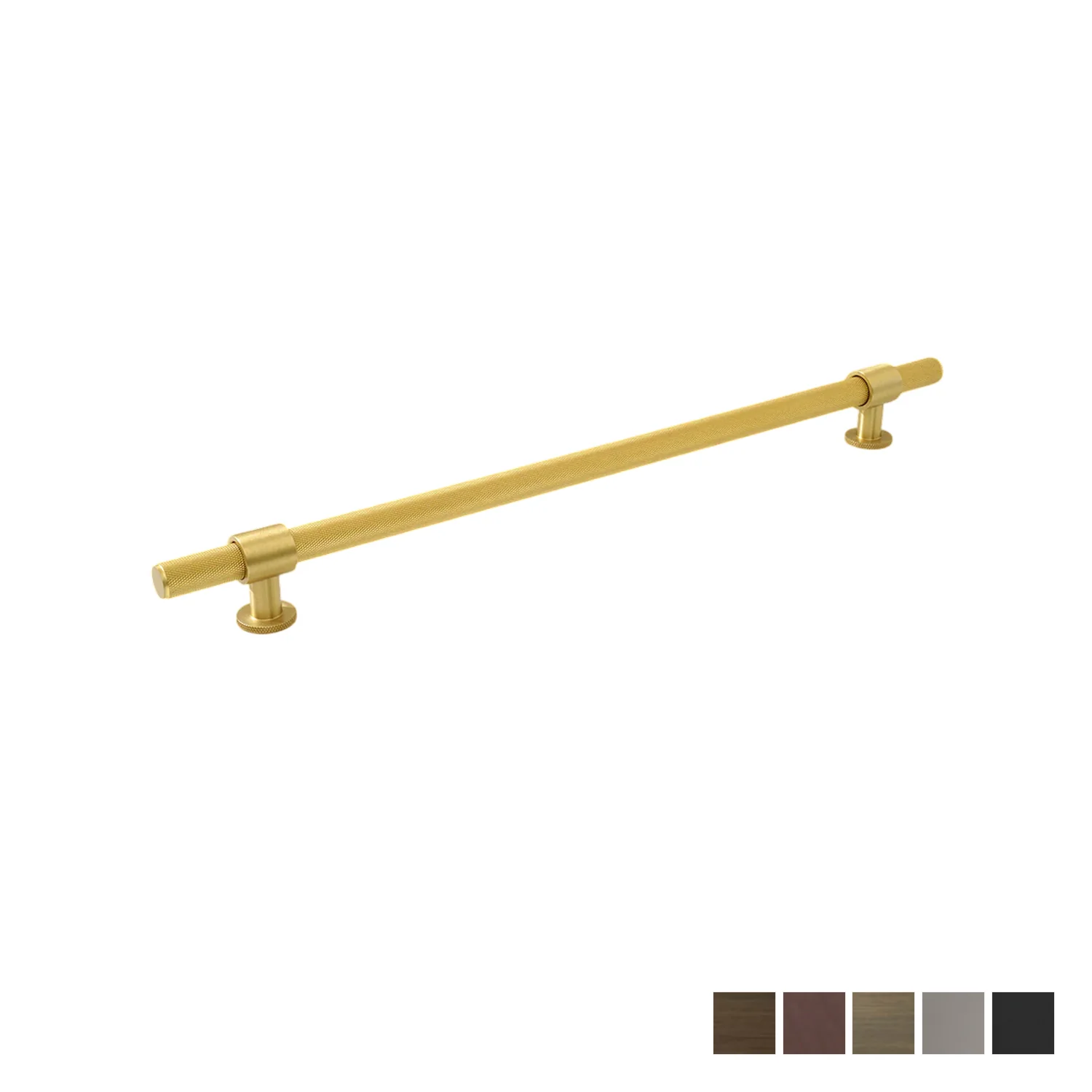 Momo Belgravia Knurled Pull Handle w/ Back to Back Fixing 416mm - Available in Varrious Finishes