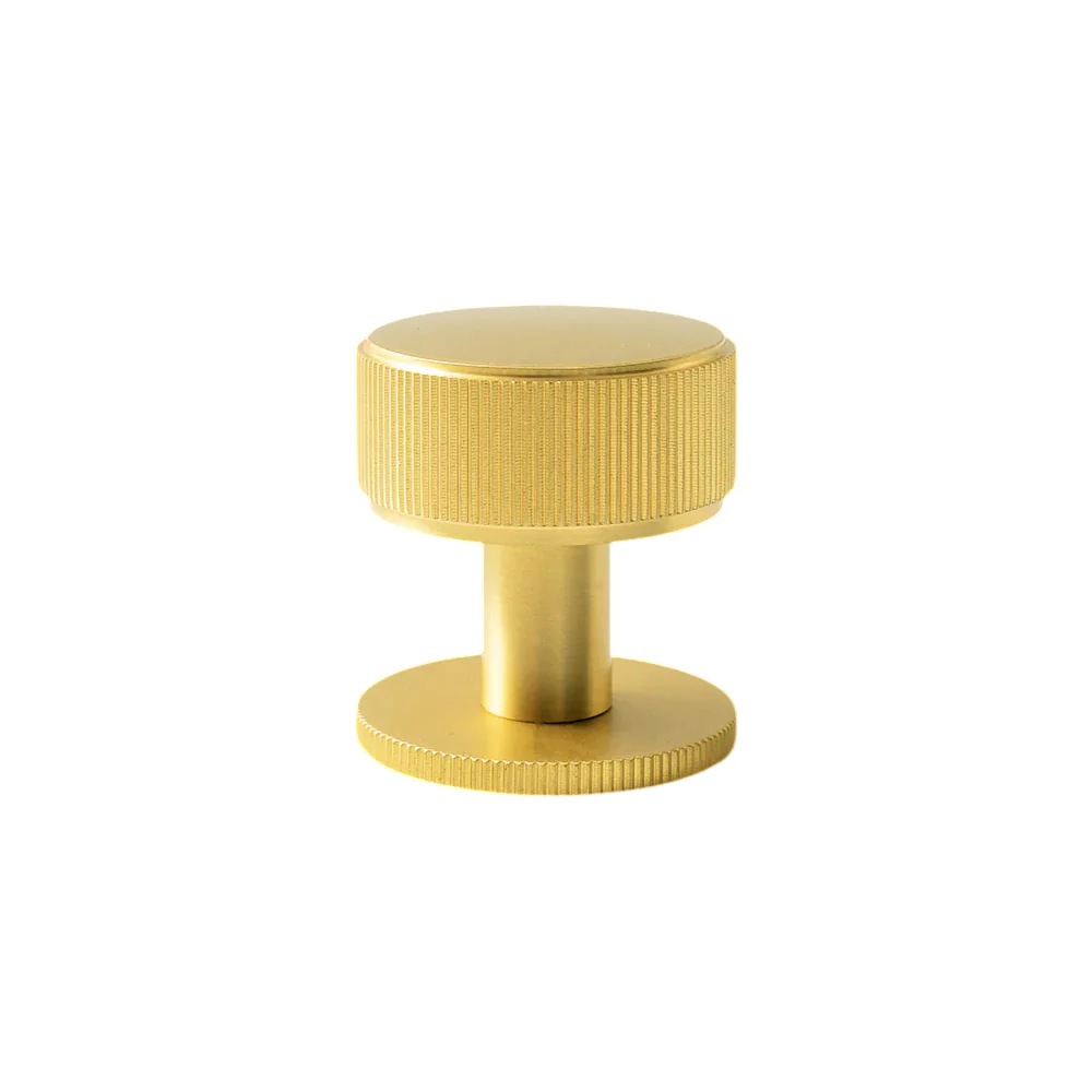 Momo Belgravia Lined 35mm Solid Brass Round Knob  - Available in Various Finishes - Image 3