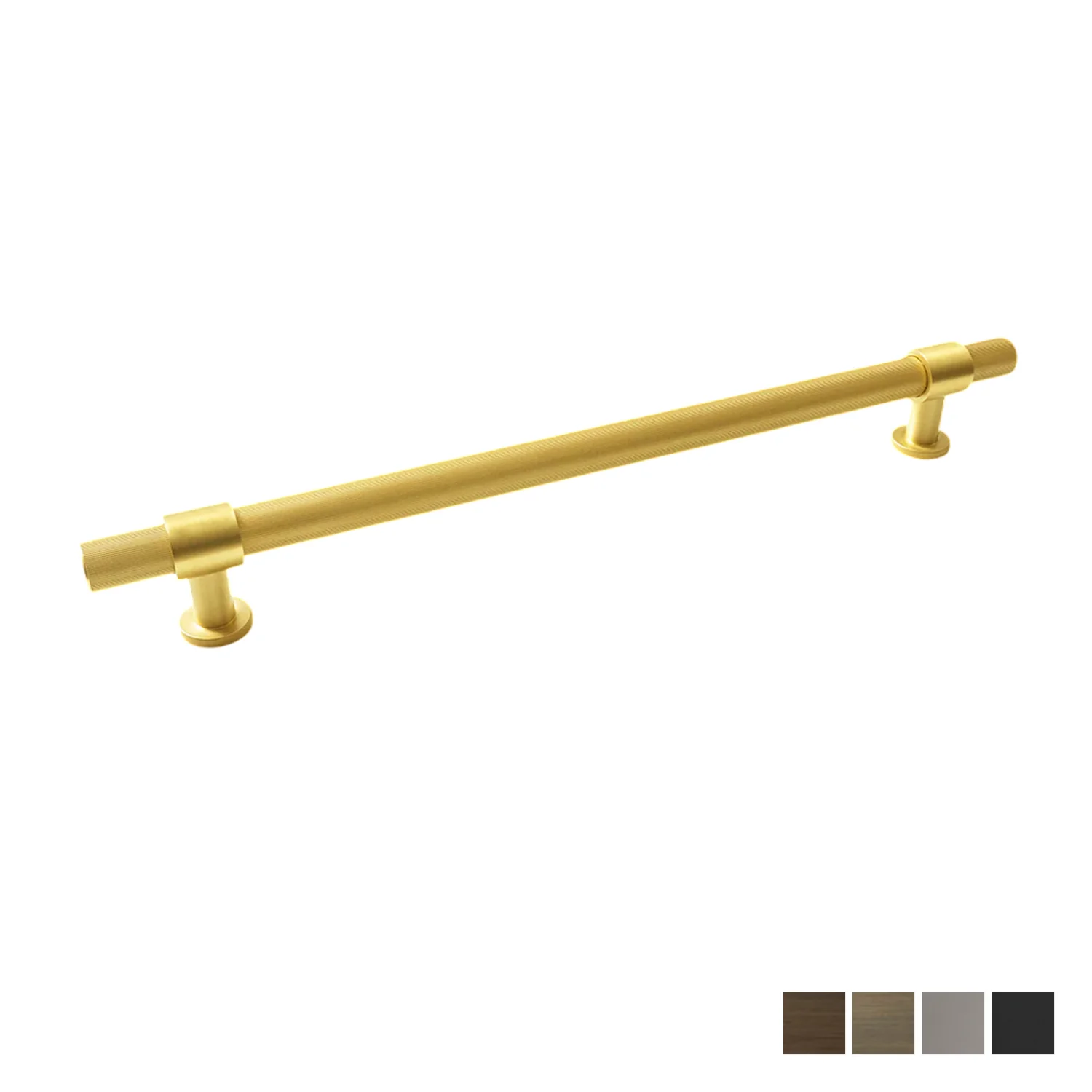 Momo Belgravia Lined 416mm Solid Brass Appliance Pull - Available in Various Finishes