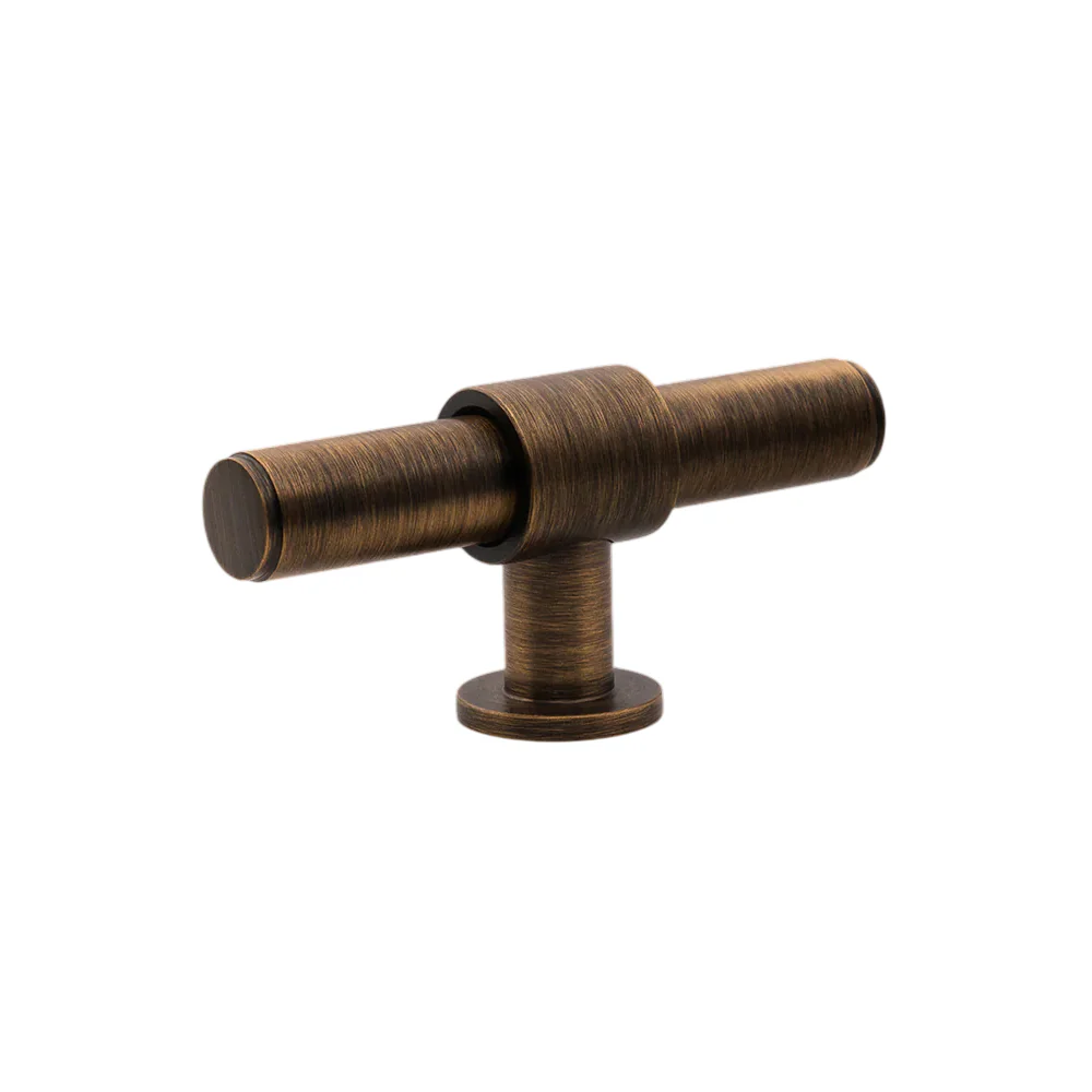 Momo Belgravia Plain 82mm Solid Brass T Knob - Available in Various Finishes - Image 2