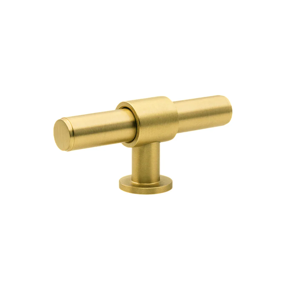 Momo Belgravia Plain 82mm Solid Brass T Knob - Available in Various Finishes - Image 3