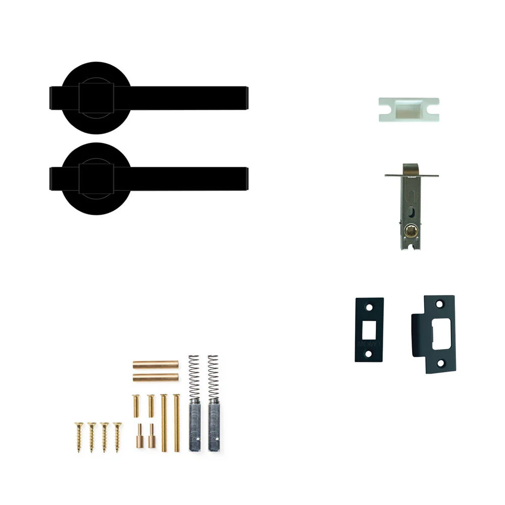 Momo Belgravia Plain Lever Solid Brass Tubular Latch Passage Set - Available in Various Finishes - Image 8