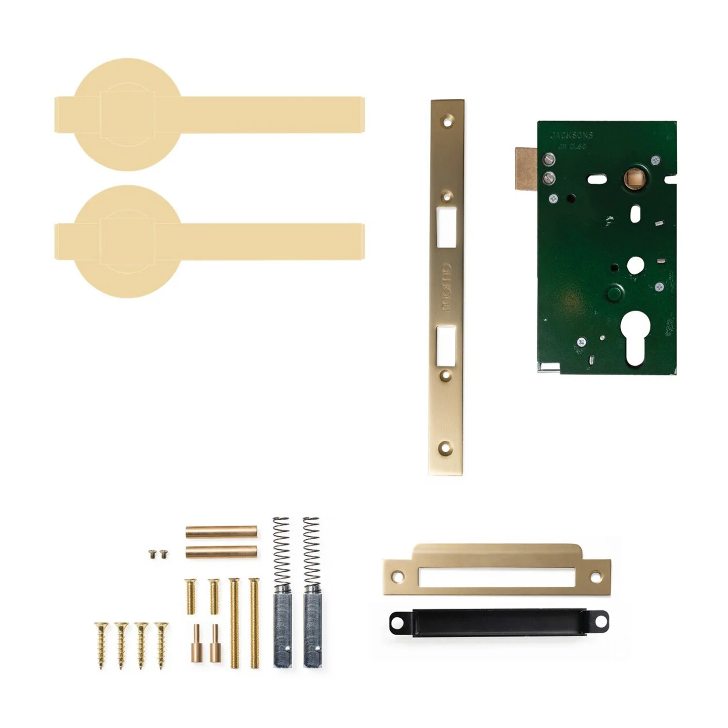 Momo Belgravia Plain Solid Brass Lever Mortice Lock Passage Set - Available in Various Finishes - Image 4