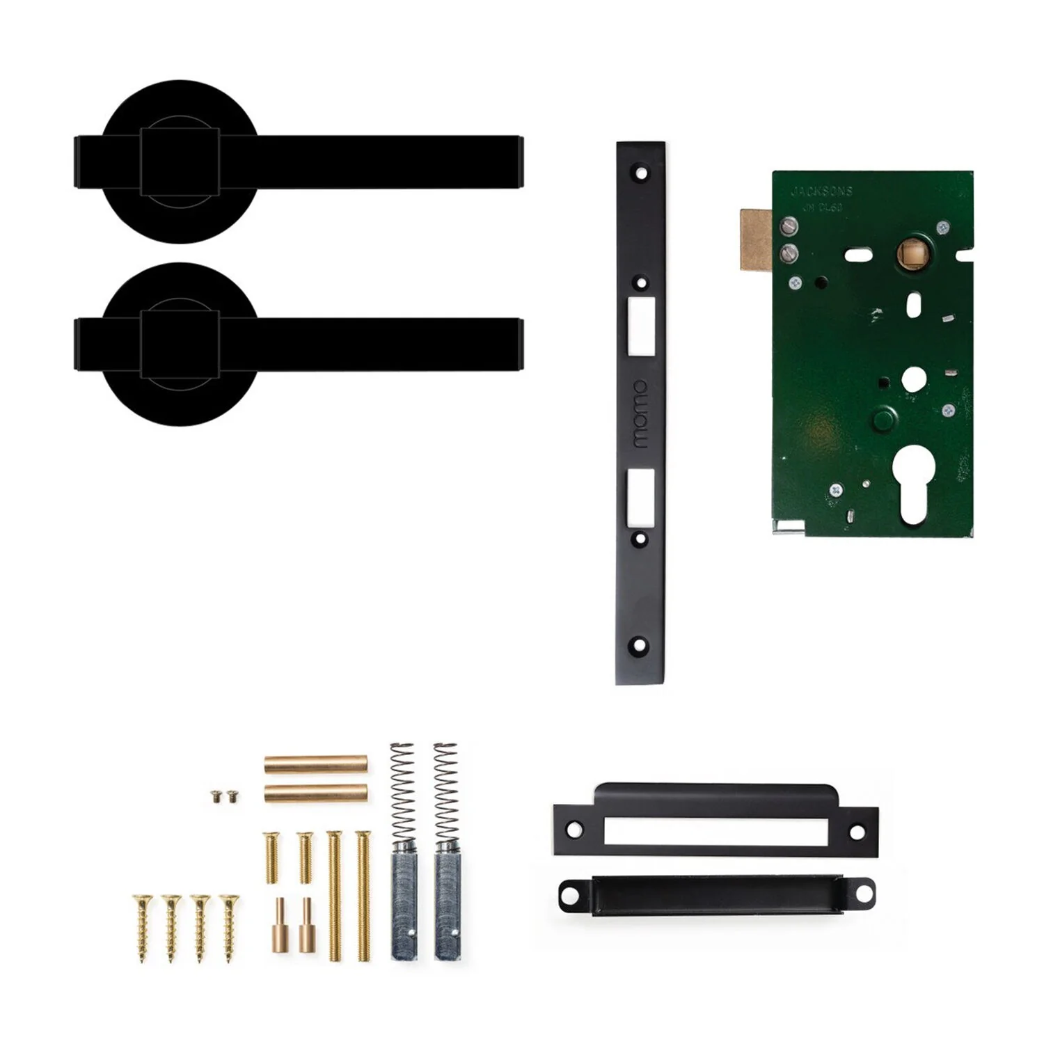 Momo Belgravia Plain Solid Brass Lever Mortice Lock Passage Set - Available in Various Finishes - Image 7