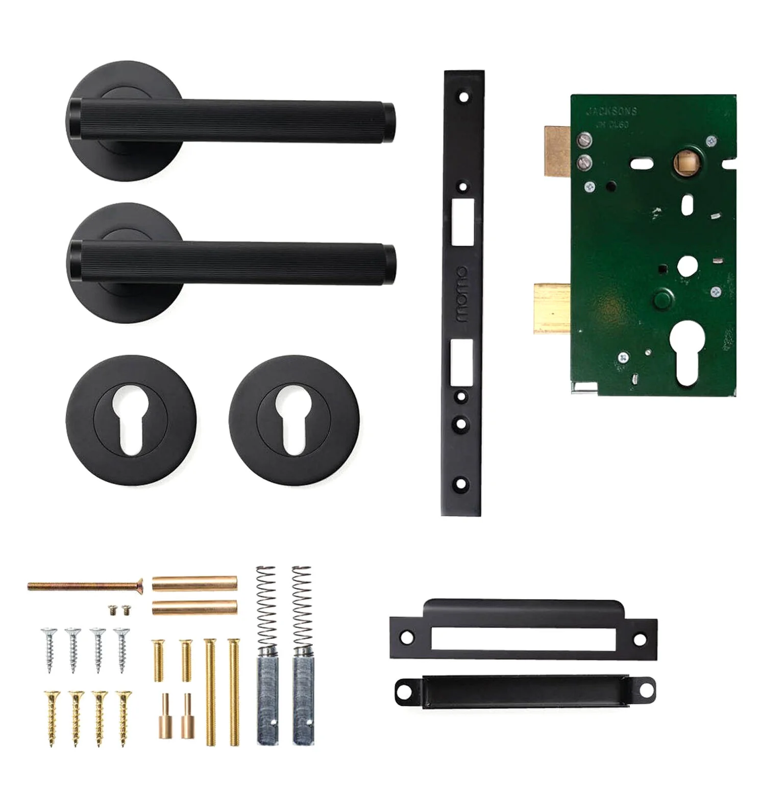 Momo Bellevue Lined Door Lever Entrance Set - Available in Various Finishes - Image 7