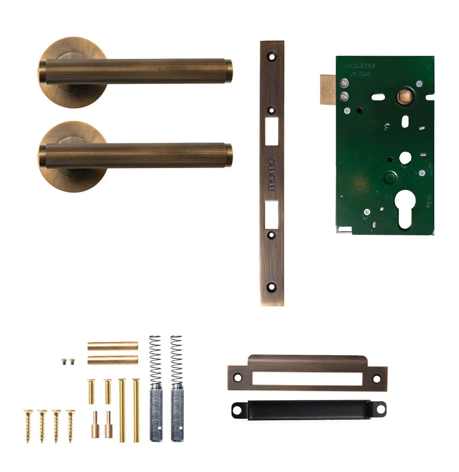 Momo Bellevue Lined Mortice Lock Passage Set  - Available in Various Finishes - Image 3