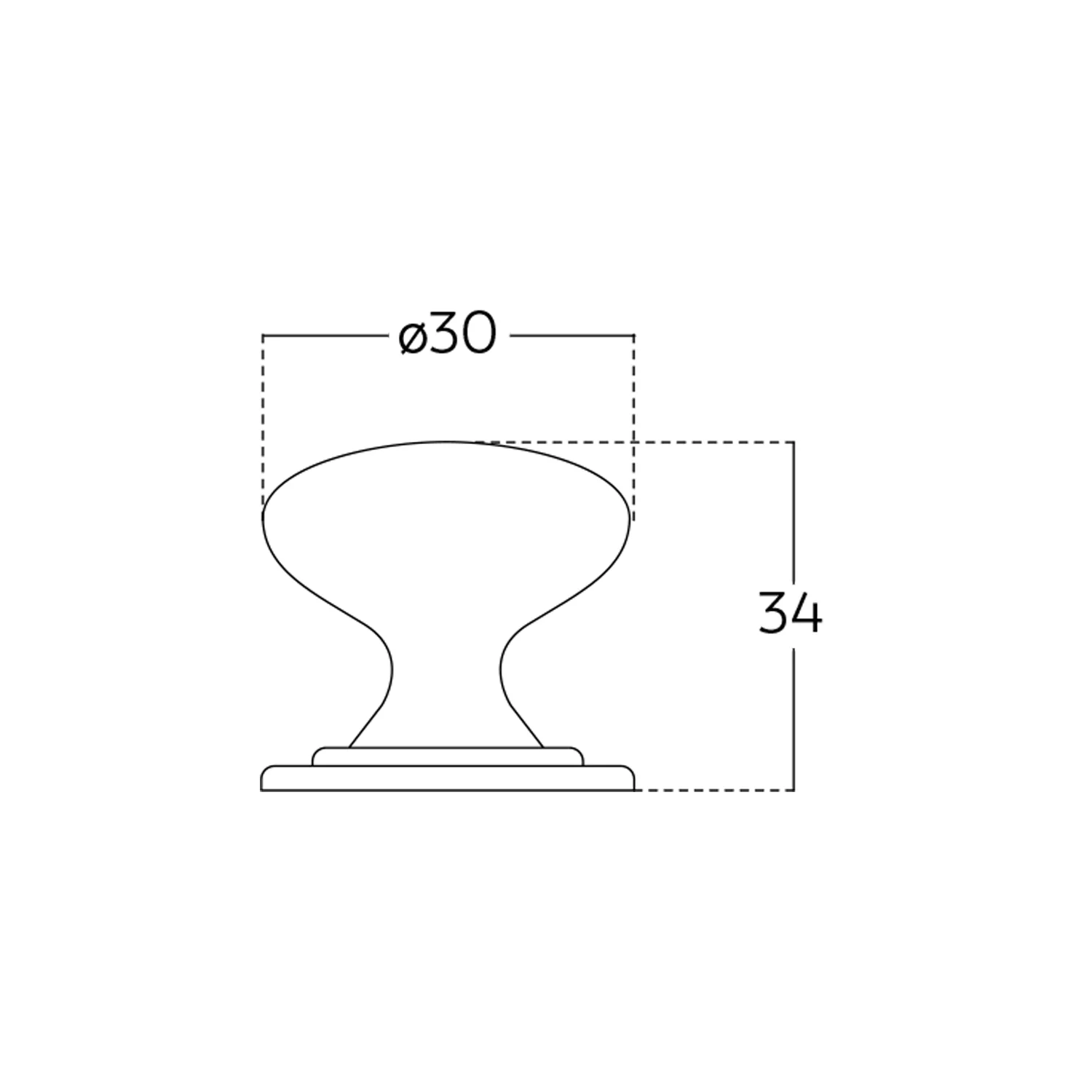 Momo Bosco Round Knob - Available In Various Finishes - Image 2