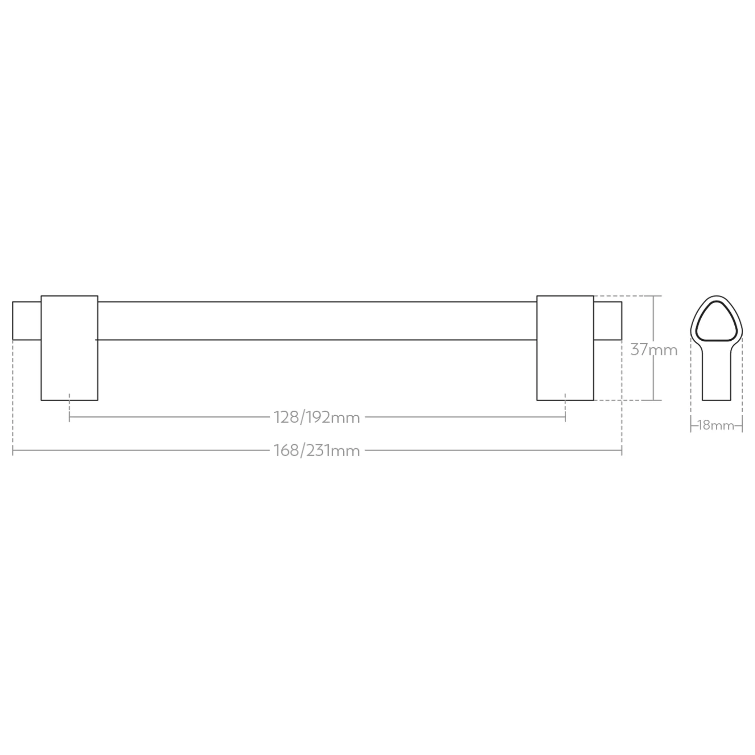Momo Casper Handle - Available In Various Finishes and Sizes - Image 2