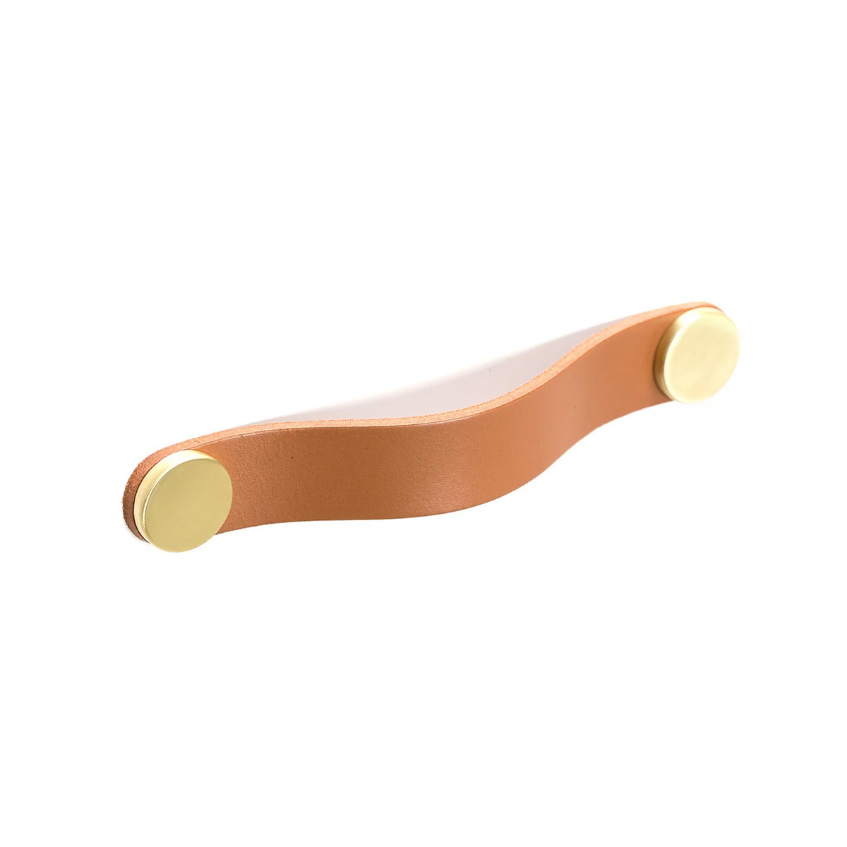 Momo Flexa Leather Cabinet D Handle - Available In Various Finishes - Image 7