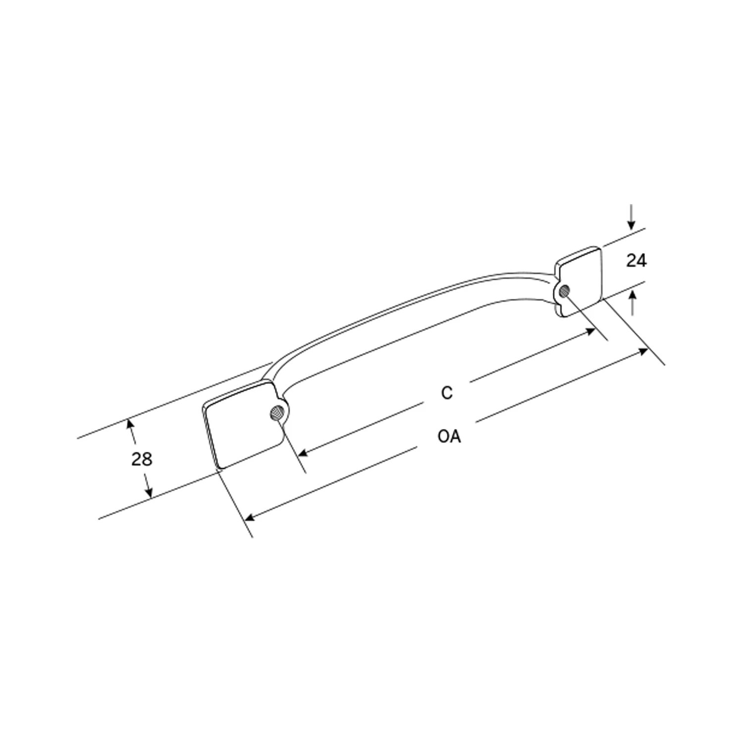 Momo Georgia D Handle - Available In Various Finishes and Sizes - Image 2