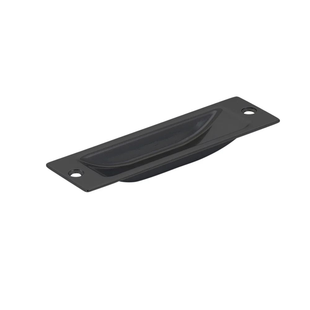 Momo Jena Flush Pull Handle 114mm Matt Black FP75.MBL.FG