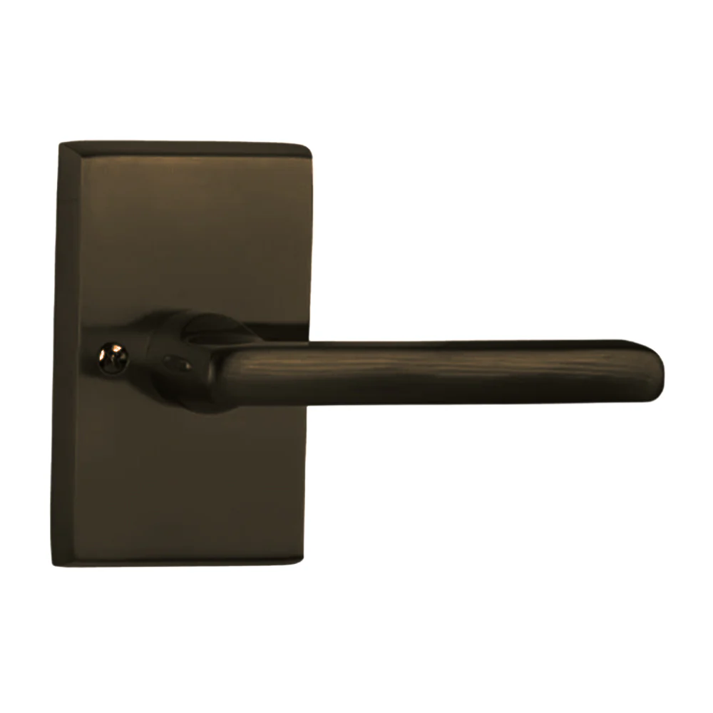 N2lok Agrigento Straight Door Lever Privacy Set - Available in Various Finishes - Image 2