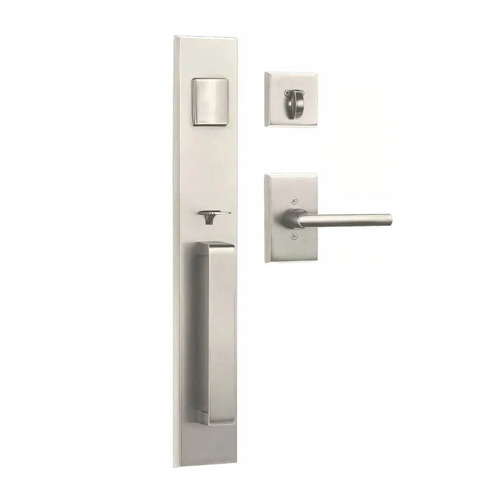 N2Lok Agrigento Straight Door Lever Single Cylinder - Available in Various Finishes - Image 2