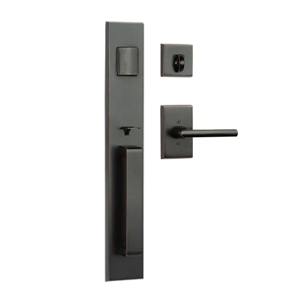 N2Lok Agrigento Straight Door Lever Single Cylinder - Available in Various Finishes - Image 3