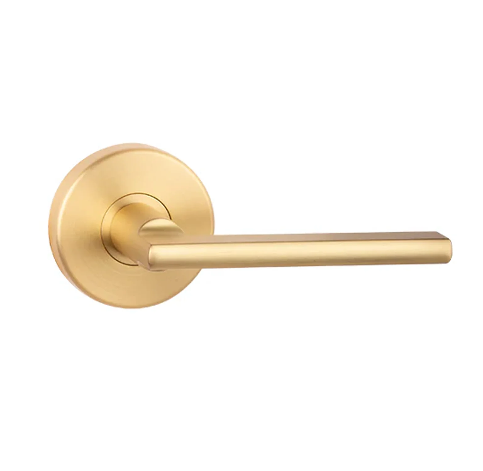 N2lok Decorus Door Lever Handle on Round Rose Passage Set Box Pack - Available in Various Finishes - Image 4