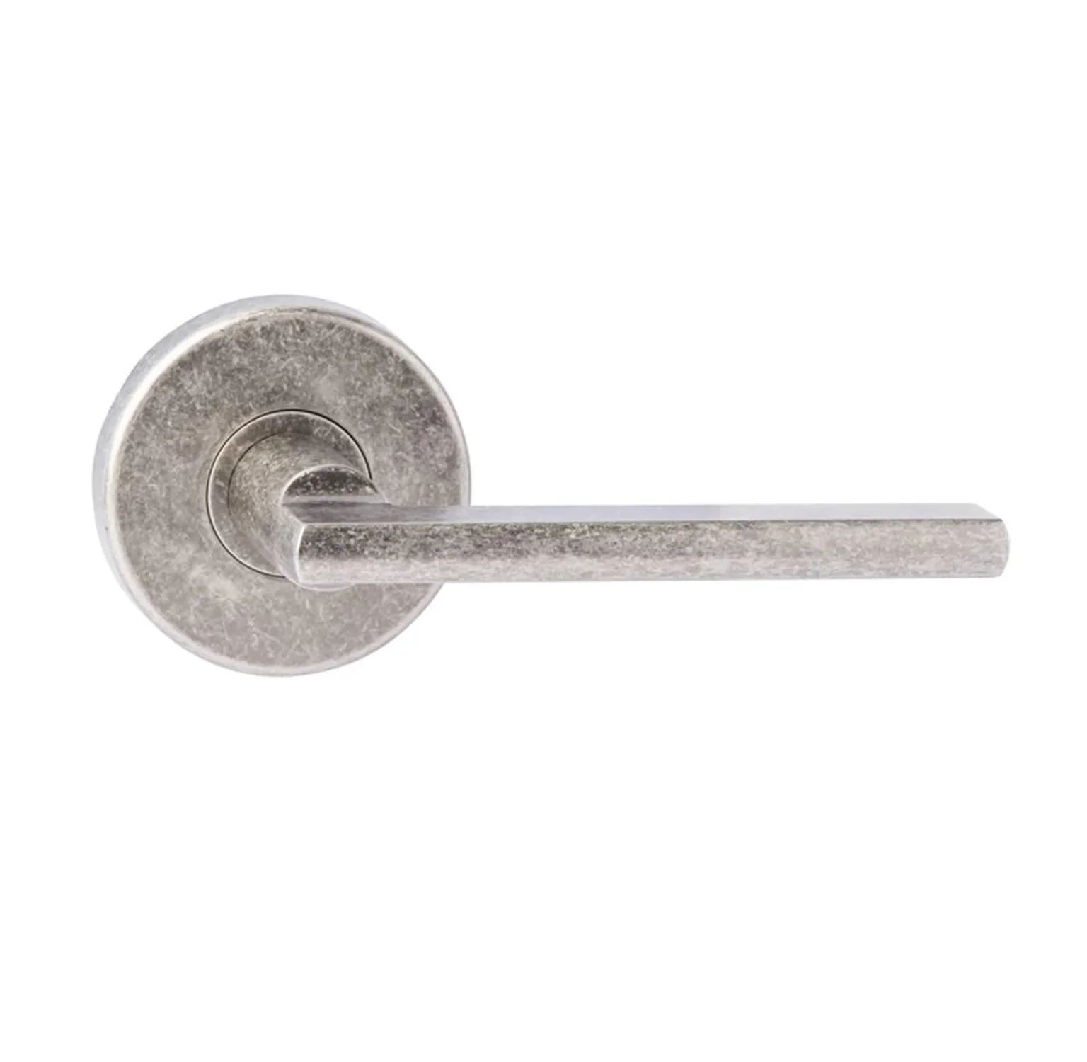 N2lok Decorus Door Lever Handle on Round Rose Passage Set Box Pack - Available in Various Finishes - Image 5