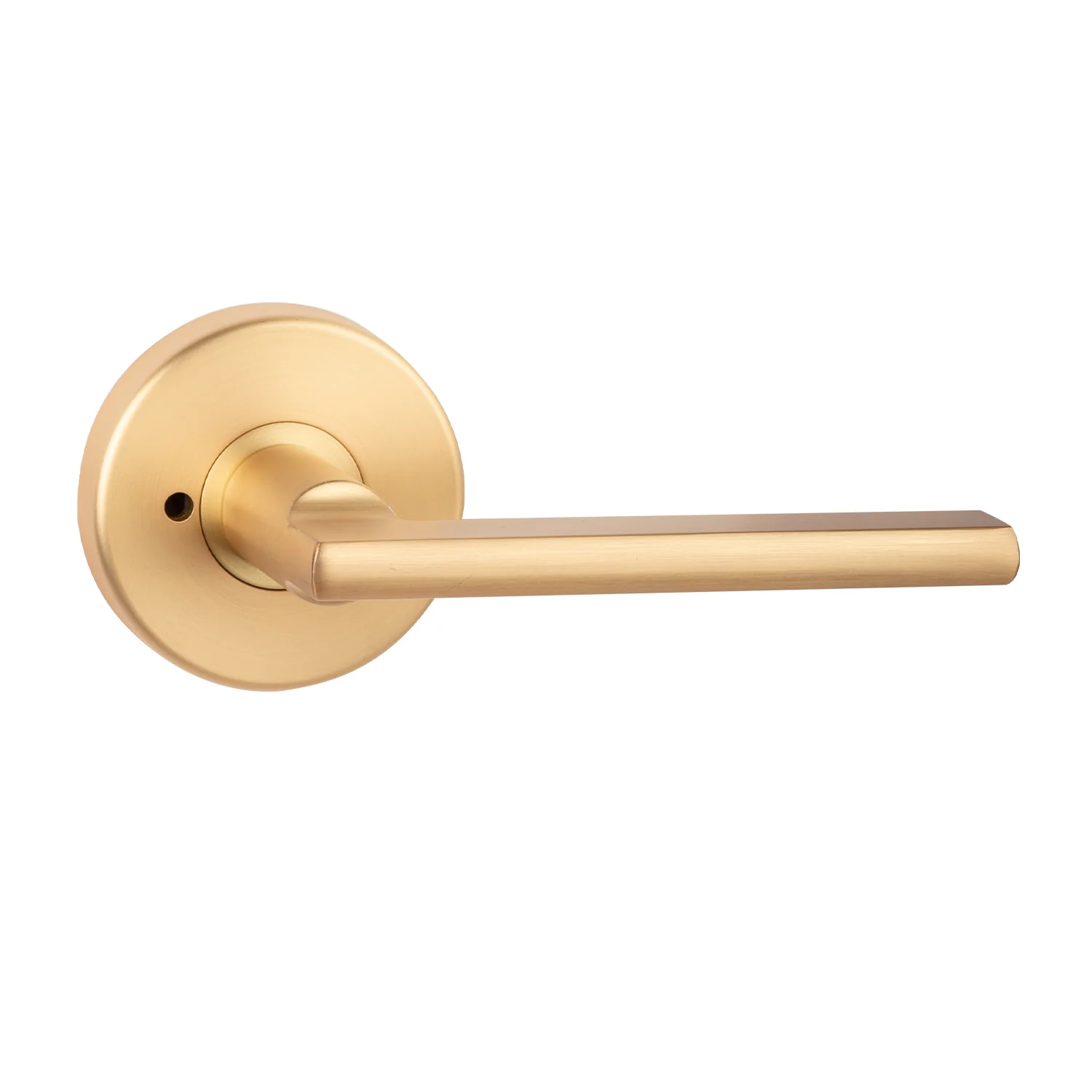 N2lok Decorus Door Lever Privacy Set on Round Rose Box Pack - Available in Various Finishes - Image 4