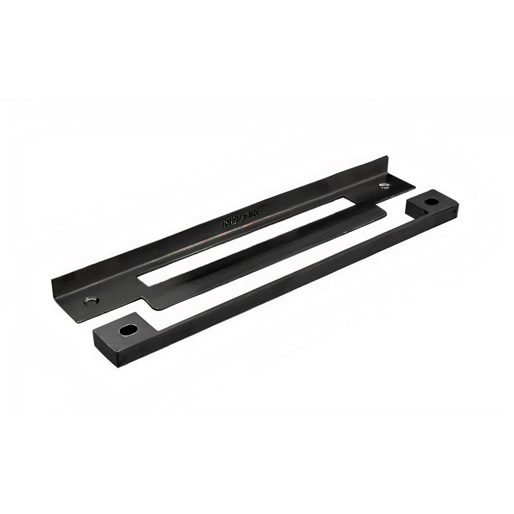 N2lok Euro Mortice Rebate Kit - Available in Matt Black and Satin Stainless Steel - Image 2