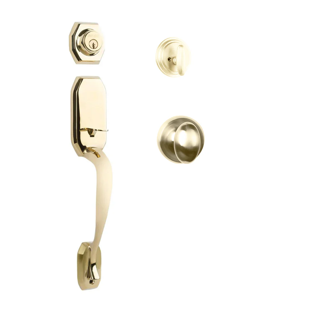 N2lok Garrone Door Handle Single Cylinder Uovo Knob Entrance Set - Available in Various Finishes - Image 3