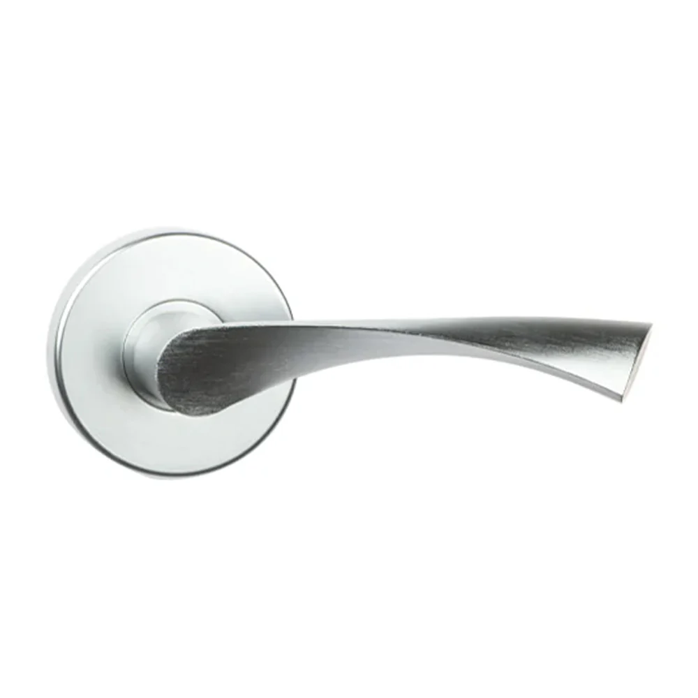 N2lok Lentus Door Lever Round Rose Passage Set - Avaialble in Various Finishes - Image 3