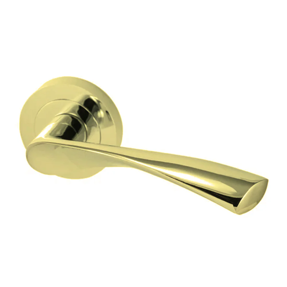 N2lok Lentus Door Lever Round Rose Passage Set - Avaialble in Various Finishes - Image 4