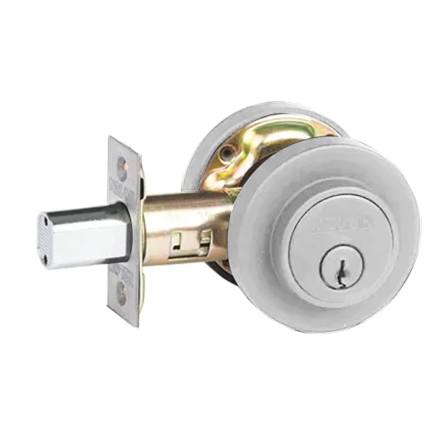N2lok Low Profile Deadbolt Round Single Cylinder - Available in Various Finishes - Image 2