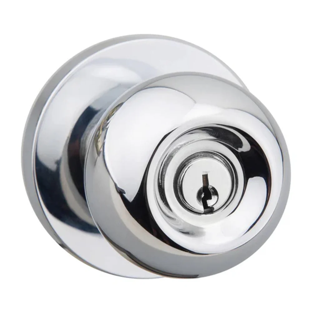 N2lok Pila Door Knob on Round Rose Entrance Set - Available in Various Finishes - Image 3